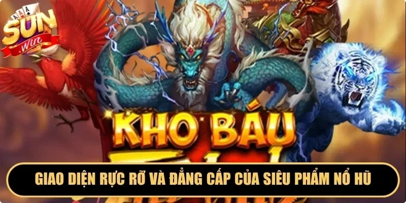 Giao diện rực rỡ và đẳng cấp của siêu phẩm nổ hũ tại Sunwin