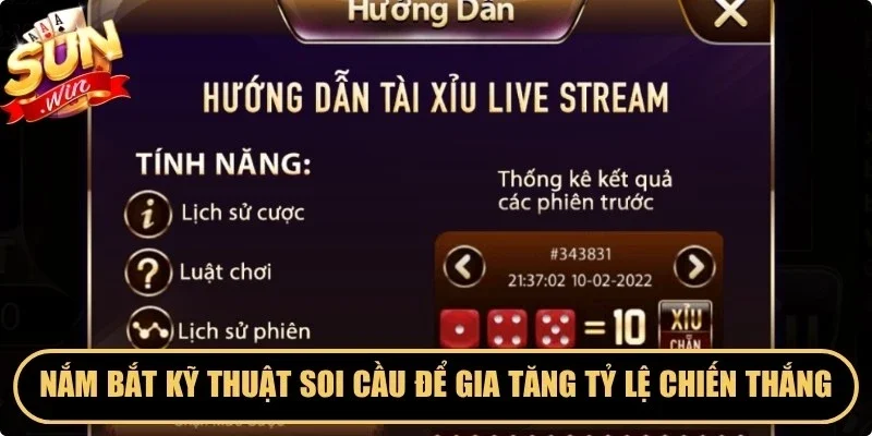Nắm bắt kỹ thuật soi cầu để gia tăng tỷ lệ chiến thắng