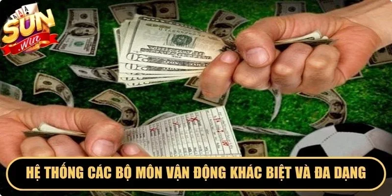 Hệ thống các bộ môn vận động khác biệt và đa dạng bậc nhất